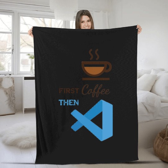 funny geek programmer Fleece Blankets