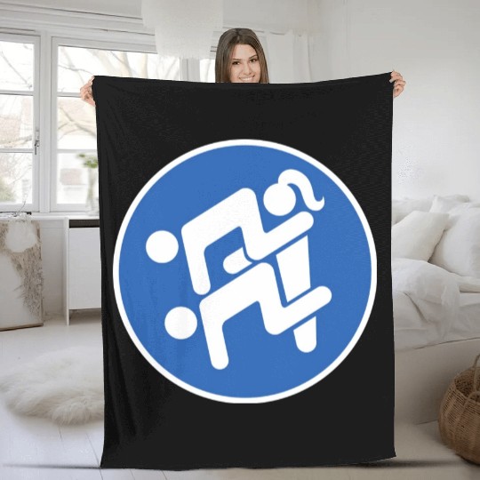 Funny Bisexual Pride Swinger Polygamist Street Fleece Blankets