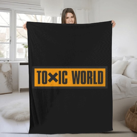 Toxic World Fleece Blankets