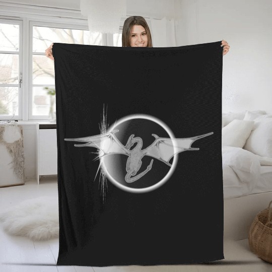 Wyvern Eclipse 2023 03 Fleece Blankets