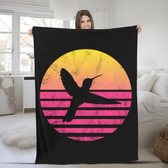 Hummingbird Fleece Blankets