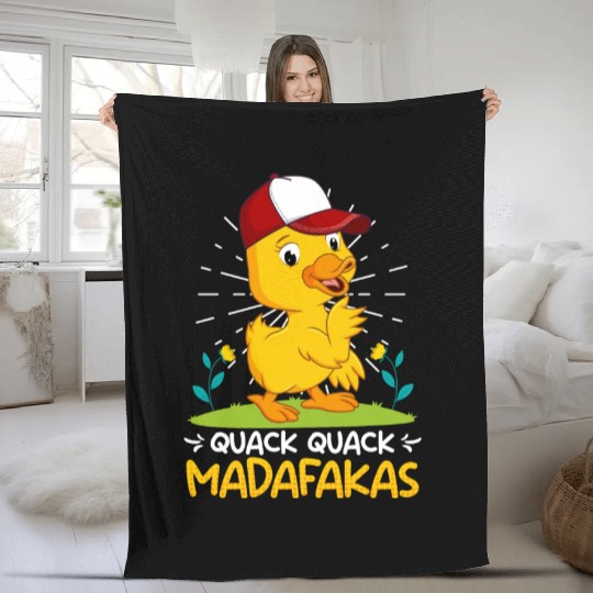 What´s better than 1 Running Duck? 2 Running Ducks Fleece Blankets