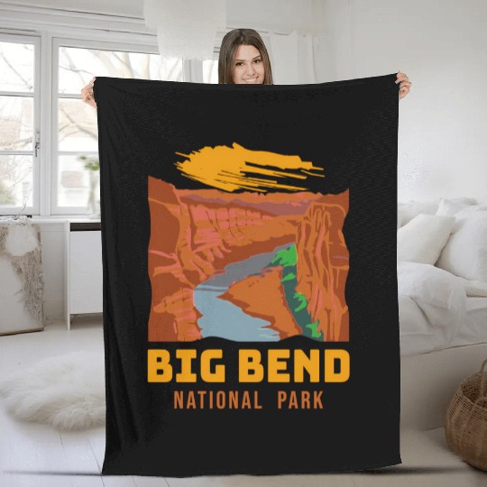 Big Bend National Park Novelty Fleece Blankets