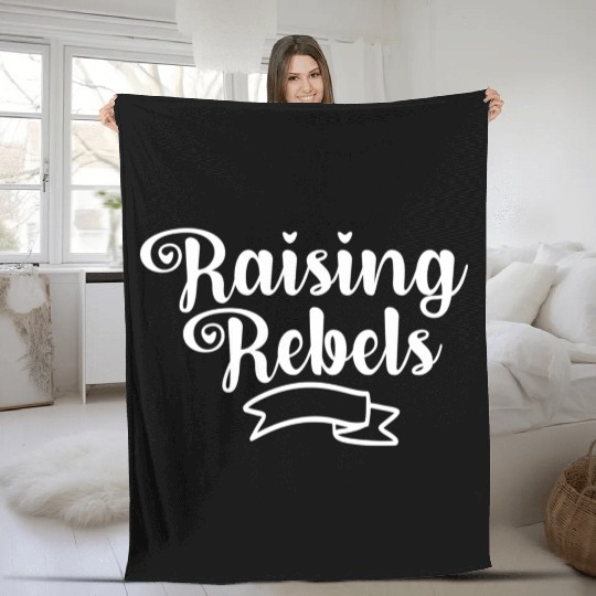 Raising Rebels Fleece Blankets