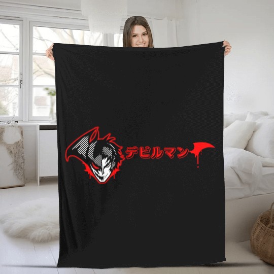 Devilman Crybaby classic Fleece Blankets