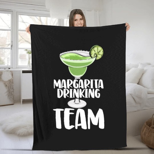 Margarita Drinking Team Fleece Blankets