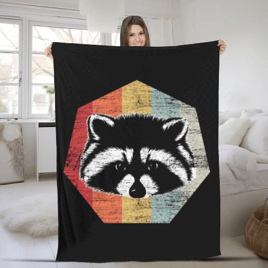 Ra Rac Trash Panda Fleece Blankets
