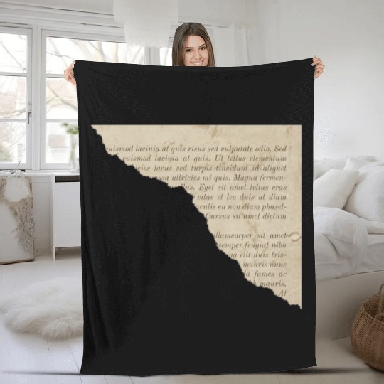book aesthetic Fleece Blankets