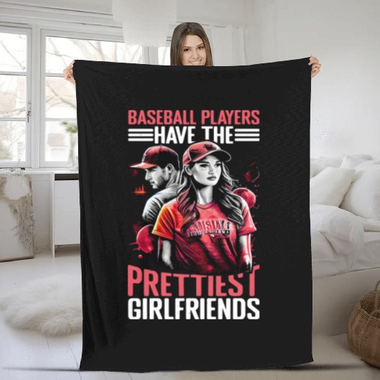 Baseball Players Have The Prettiest Girlfriends 10 Fleece Blankets