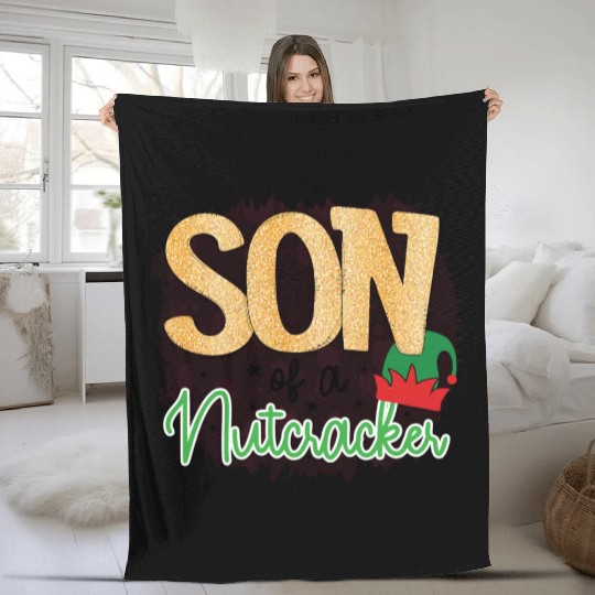Son Of A Nutcracker Fleece Blankets