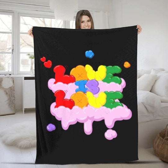 Love is love Fleece Blankets