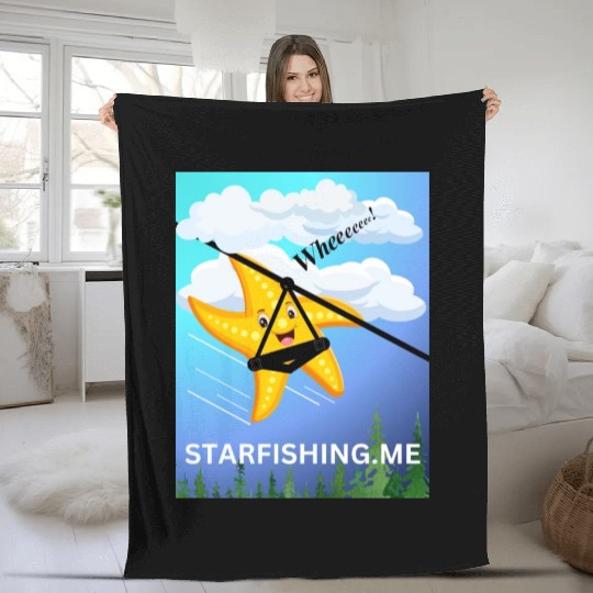 Starfish Fleece Blankets
