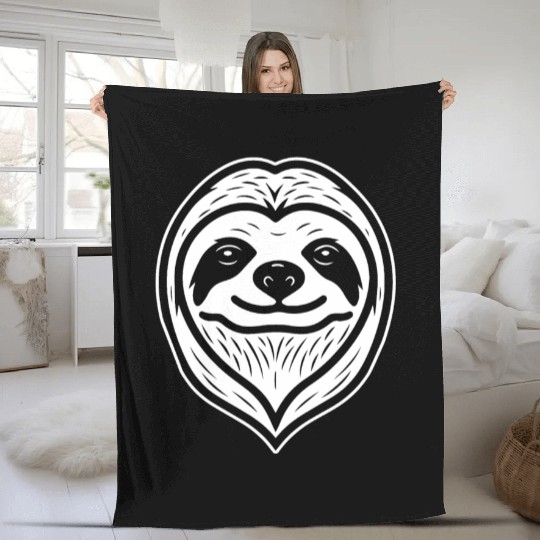 Sloth Fleece Blankets