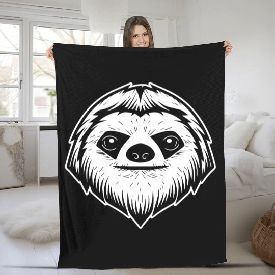 Sloth Fleece Blankets