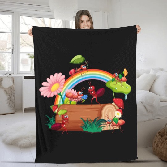 Natural vibes Fleece Blankets