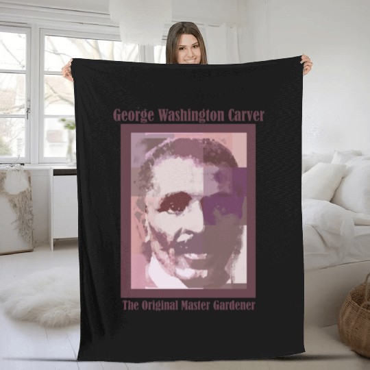 George Washington Carver Fleece Blankets