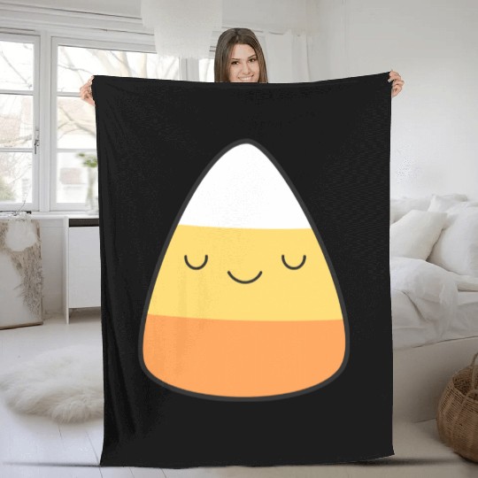 Candy Corn Fleece Blankets