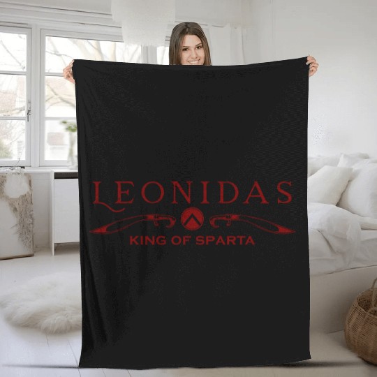 Sparta Gym And Fitness Leonidas Fleece Blankets
