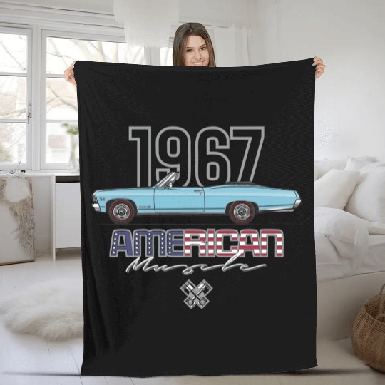 American Light Blue Convertible Fleece Blankets