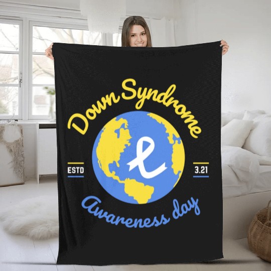 World Down Syndrome Awareness Day Fleece Blankets