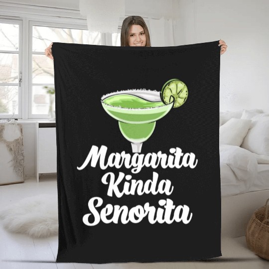 Margarita Kinda Senorita Fleece Blankets