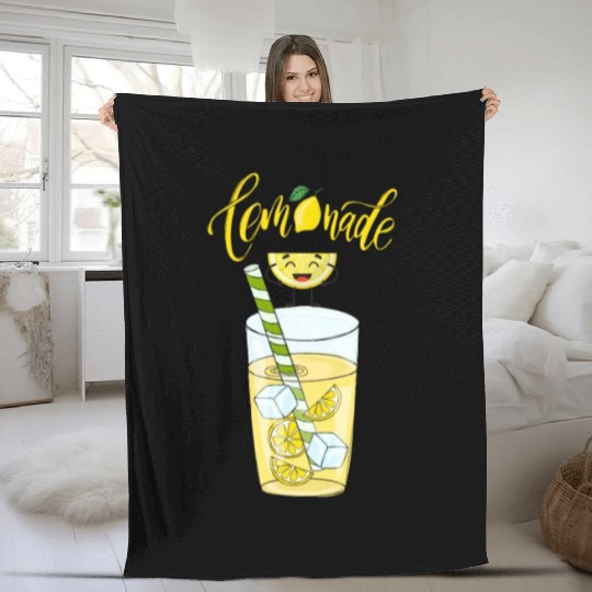 sweet lemonade Fleece Blankets