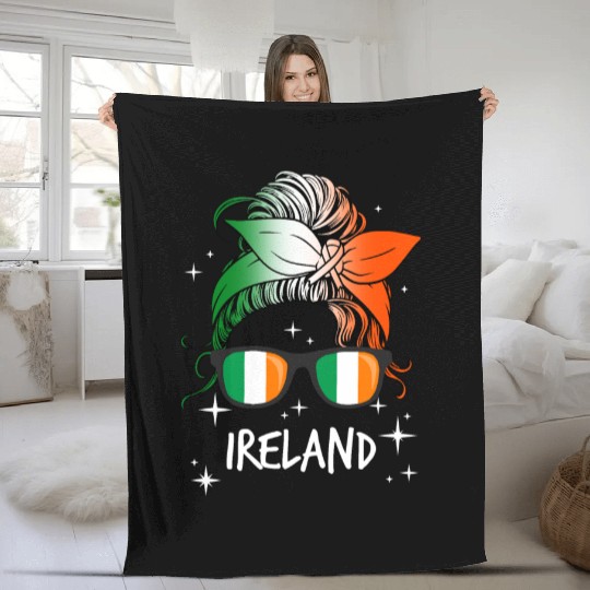 Ireland Fleece Blankets