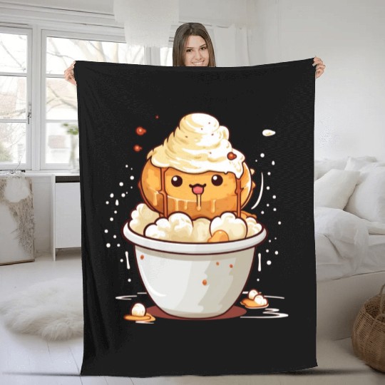 Takoyaki Lover Fleece Blankets