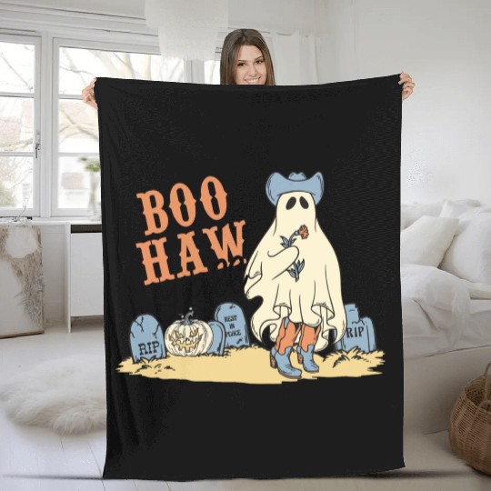 Bow Haw Rest In Peace Fleece Blankets