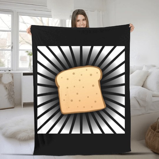 Butter Toast Slice Toaster Bread Breakfast Food Fleece Blankets