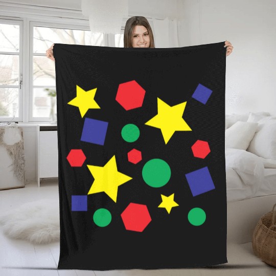 Fleece Blankets Includes patterns multi-colored