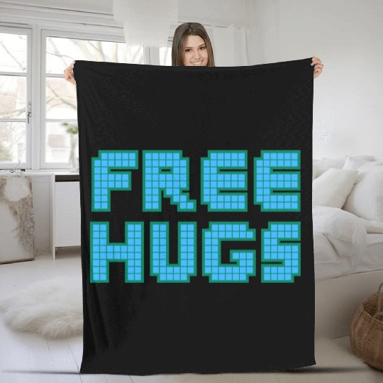 free hugs Fleece Blankets