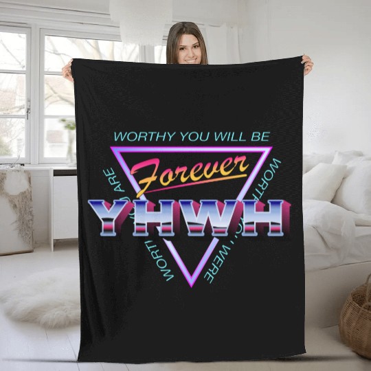Forever YHWH Fleece Blankets