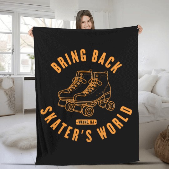 Bring Back Skater s World Fleece Blankets
