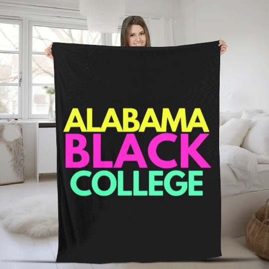 Albm #3 Black College (Fraternity Edition) Fleece Blankets