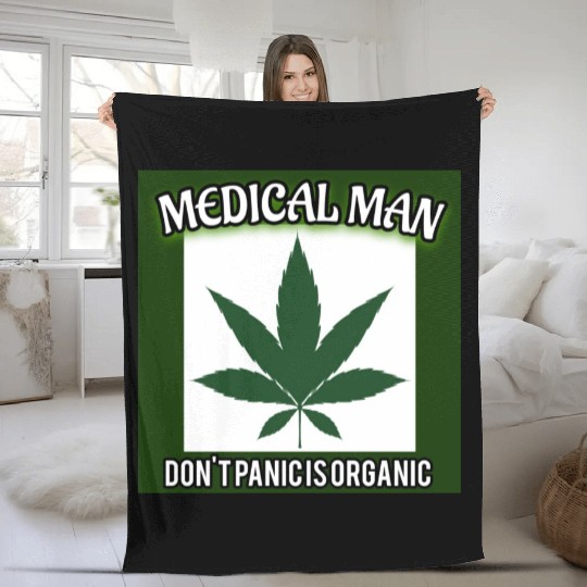 Medical Man Fleece Blankets