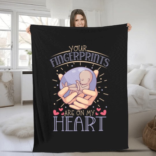 Infant Loss Miscarriage Awareness Pregnancy Loss Fleece Blankets