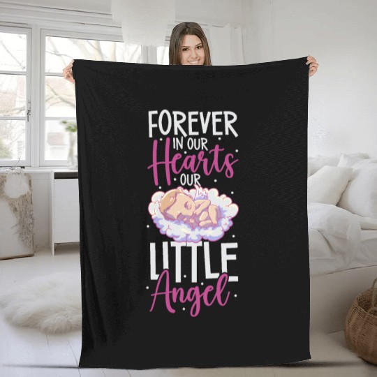 Infant Loss Miscarriage Awareness Pregnancy Loss Fleece Blankets