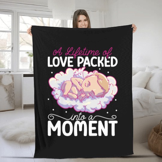 Infant Loss Miscarriage Awareness Pregnancy Loss Fleece Blankets