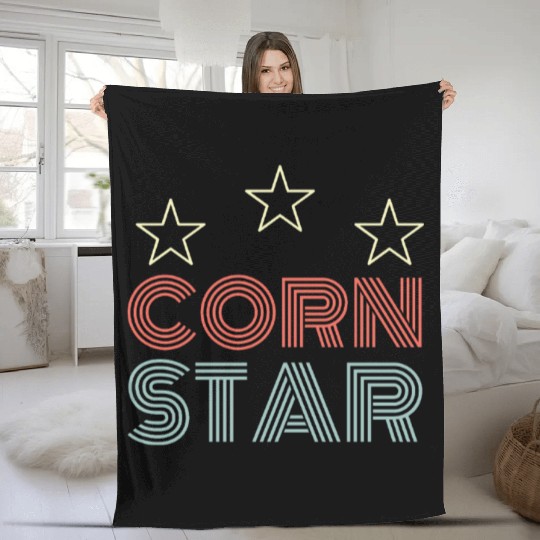 Corn Star Fleece Blankets