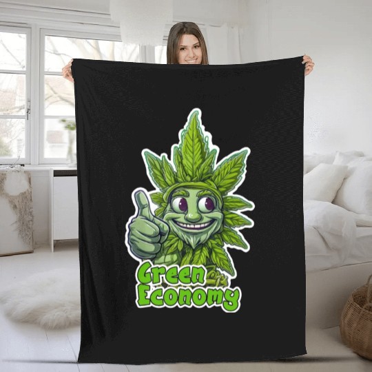 Green Economy Fleece Blankets