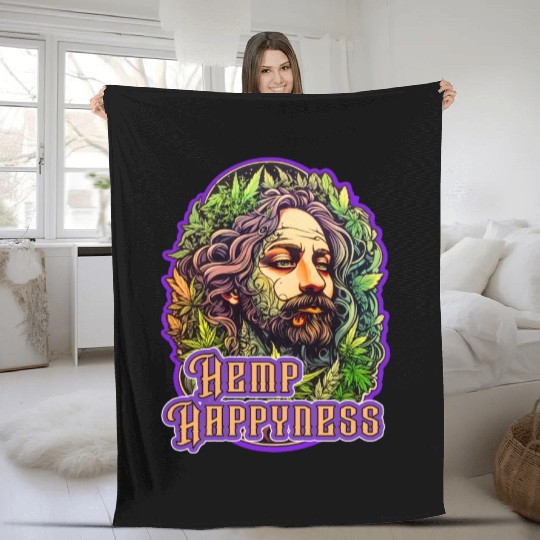 Hemp Happyness Fleece Blankets