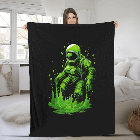 Astro Slime Fleece Blankets