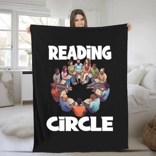 Reading Literature Reading Circle Buck Criticism Fleece Blankets