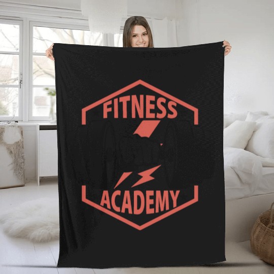 FITNESS ACADEMY, Fleece Blankets