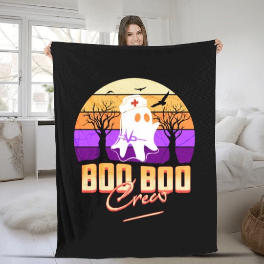 Boo Boo Crew Fleece Blankets