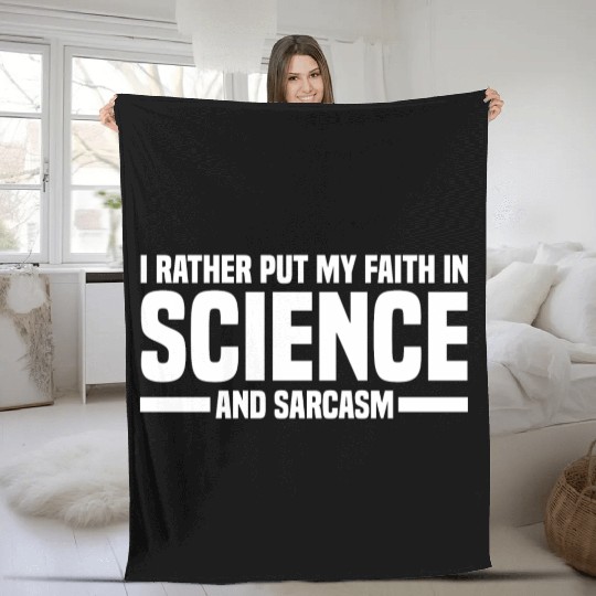 Atheism Religion Belief Atheists Science Fleece Blankets