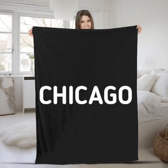 chicago Fleece Blankets