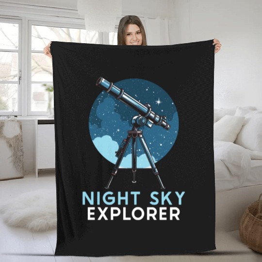 Astrophotography Astronomy Space Camera Star Watch Fleece Blankets