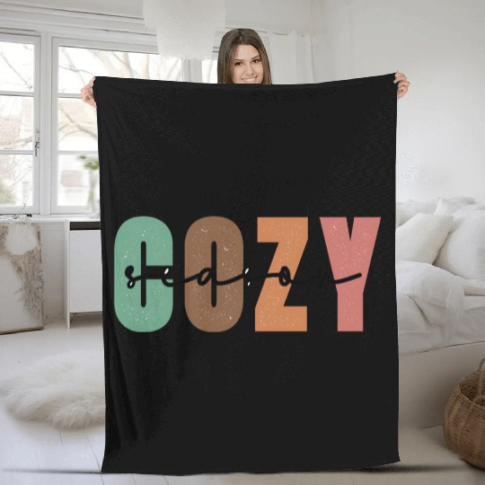 Cozy Season Fleece Blankets